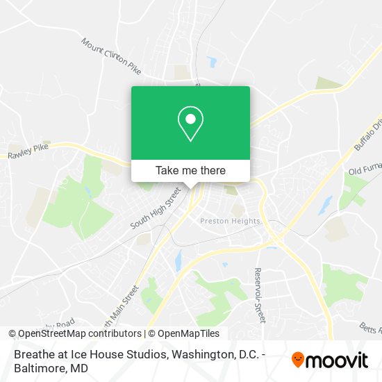 Breathe at Ice House Studios map