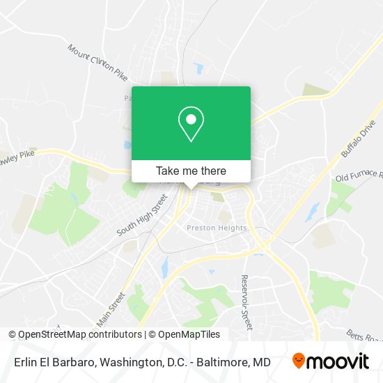 Erlin El Barbaro map