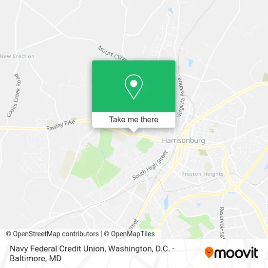 Navy Federal Credit Union map