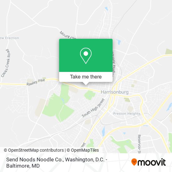 Send Noods Noodle Co. map