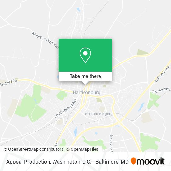 Appeal Production map