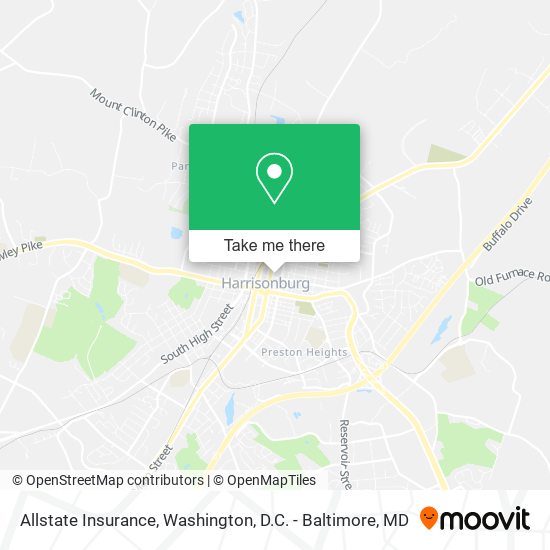 Allstate Insurance map