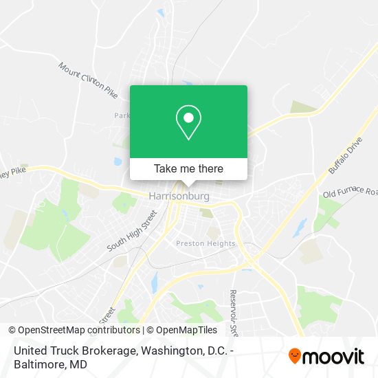 United Truck Brokerage map