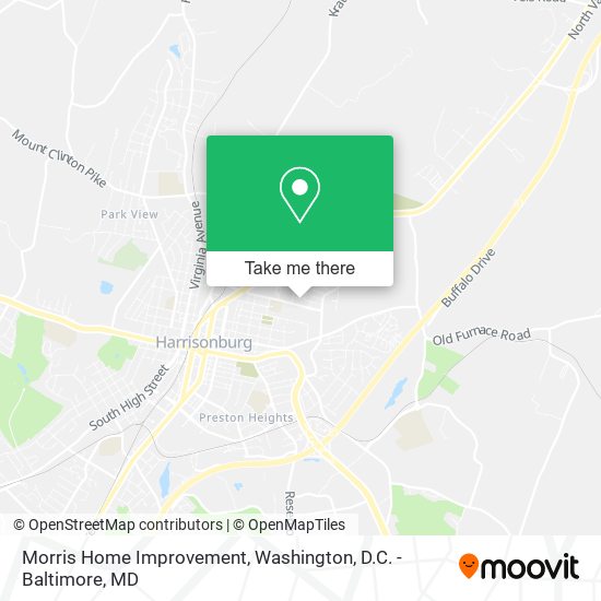 Morris Home Improvement map