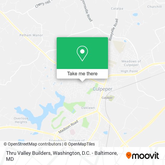 Mapa de Thru Valley Builders