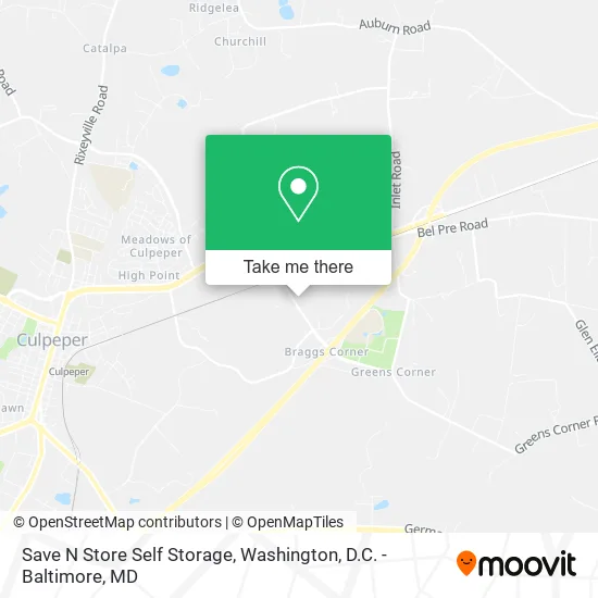 Save N Store Self Storage map