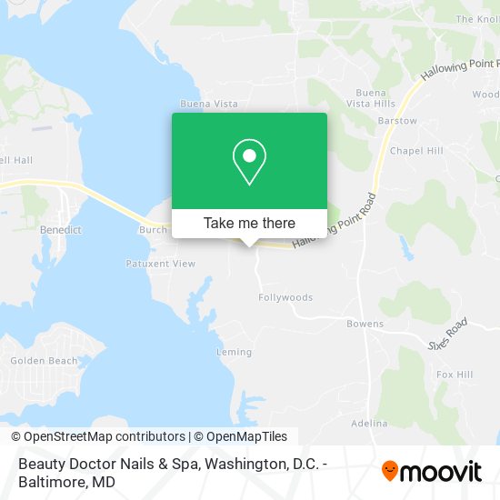 Beauty Doctor Nails & Spa map