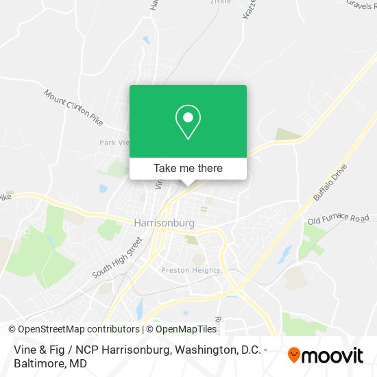 Vine & Fig / NCP Harrisonburg map