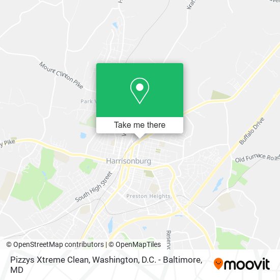 Mapa de Pizzys Xtreme Clean