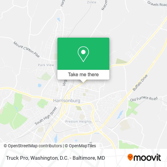 Mapa de Truck Pro