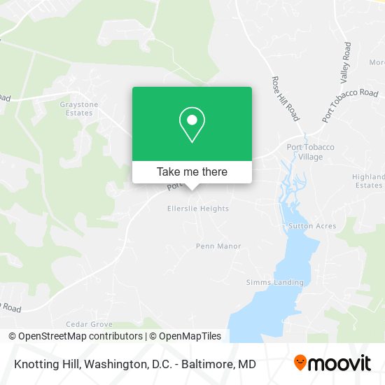 Knotting Hill map