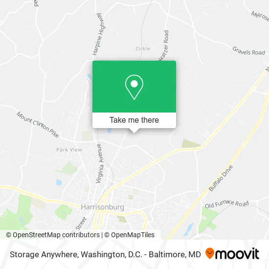 Storage Anywhere map
