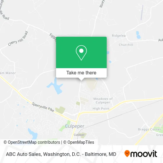 ABC Auto Sales map