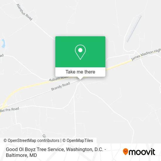 Good Ol Boyz Tree Service map