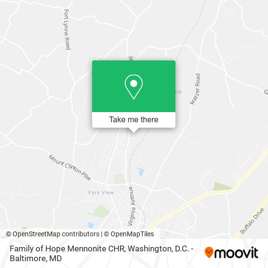 Mapa de Family of Hope Mennonite CHR