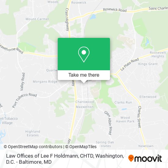 Mapa de Law Offices of Lee F Holdmann, CHTD