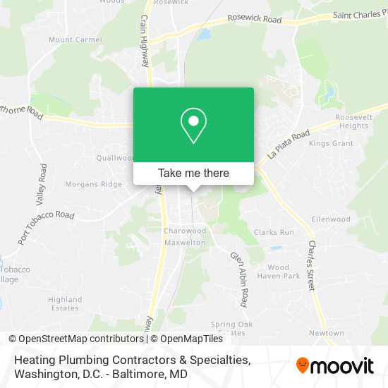 Mapa de Heating Plumbing Contractors & Specialties