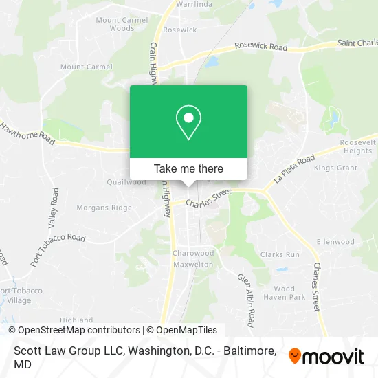 Scott Law Group LLC map