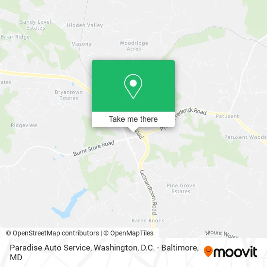 Paradise Auto Service map