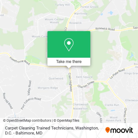 Mapa de Carpet Cleaning Trained Technicians