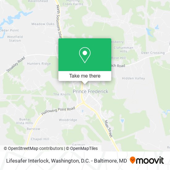 Mapa de Lifesafer Interlock