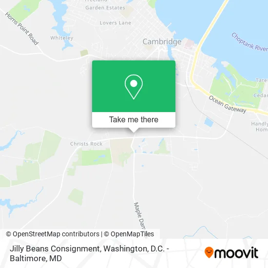 Jilly Beans Consignment map