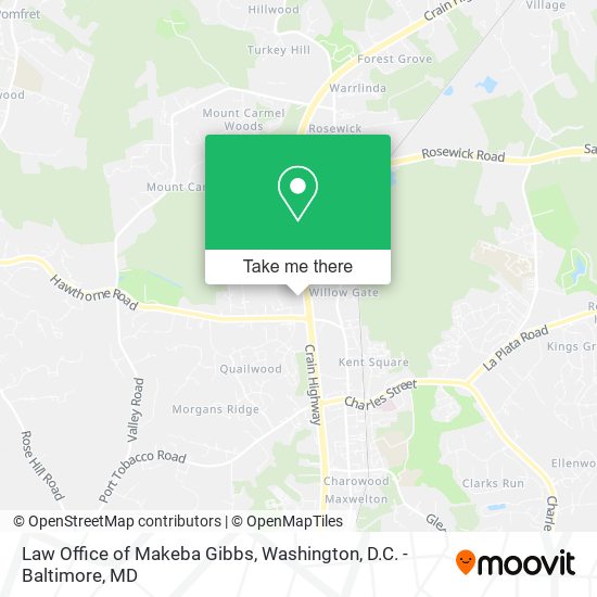 Mapa de Law Office of Makeba Gibbs