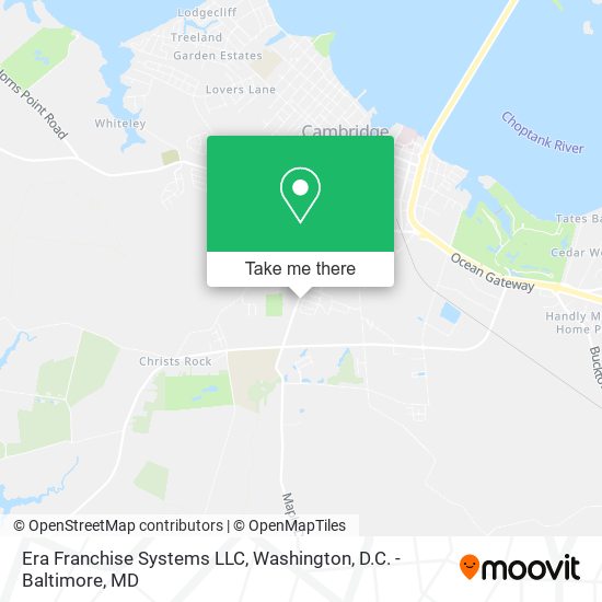 Mapa de Era Franchise Systems LLC