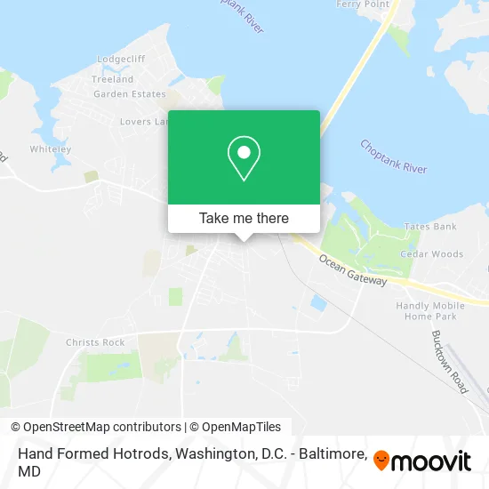 Hand Formed Hotrods map