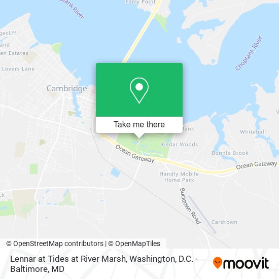 Lennar at Tides at River Marsh map
