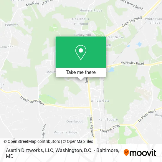 Austin Dirtworks, LLC map