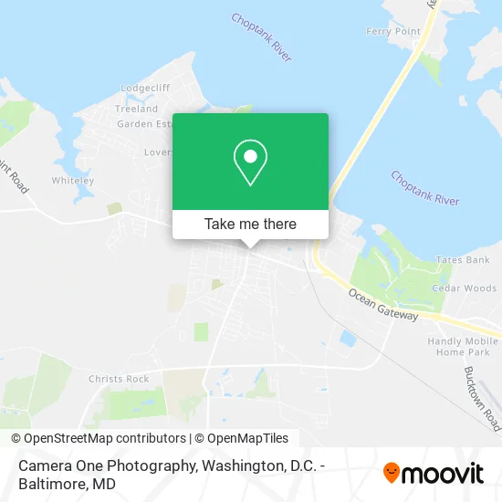 Camera One Photography map