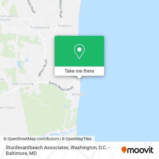 Mapa de Sturdevantbeach Associates