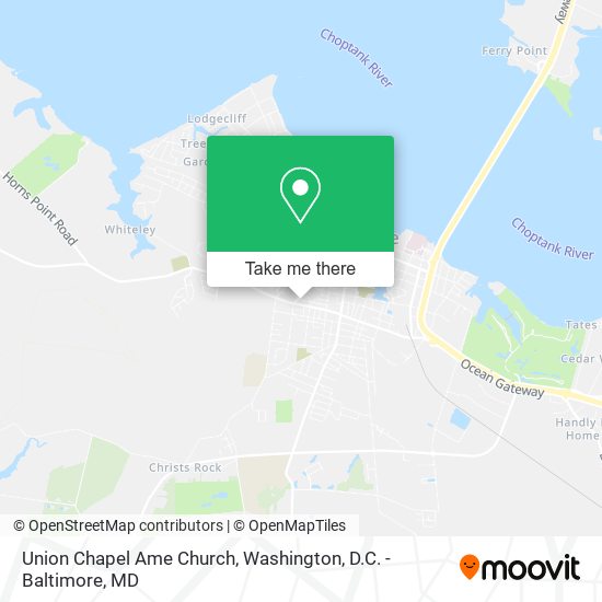 Union Chapel Ame Church map