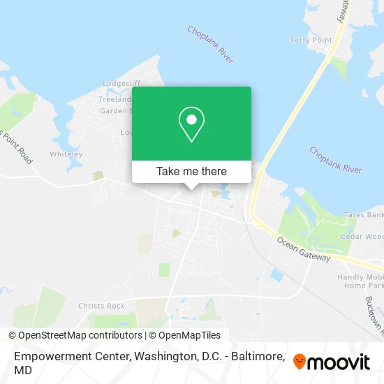 Empowerment Center map
