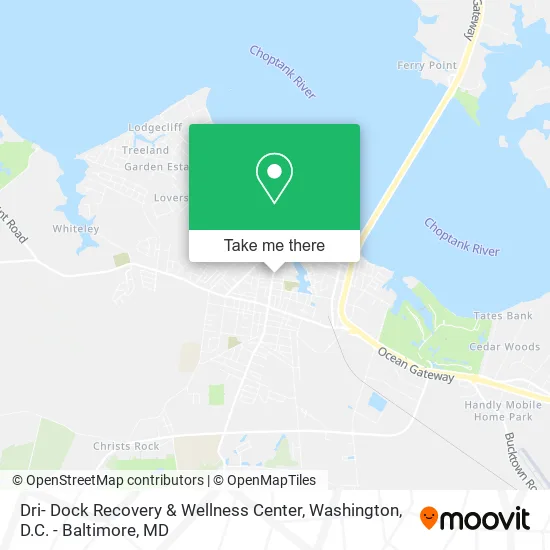 Mapa de Dri- Dock Recovery & Wellness Center