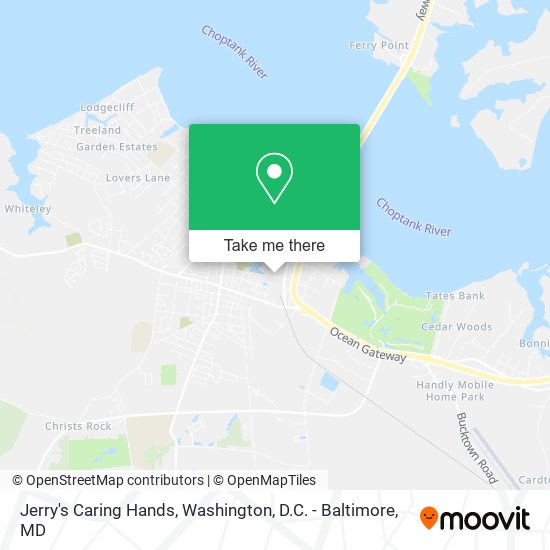 Mapa de Jerry's Caring Hands