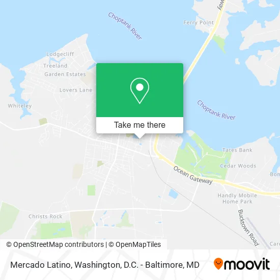 Mercado Latino map