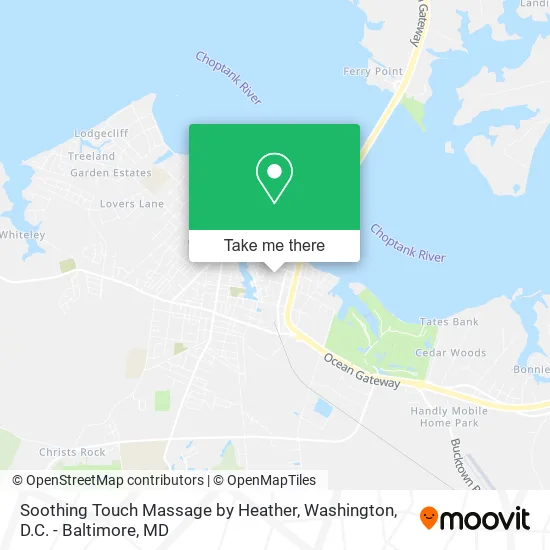 Soothing Touch Massage by Heather map