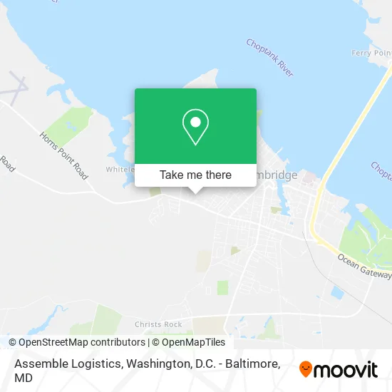 Assemble Logistics map