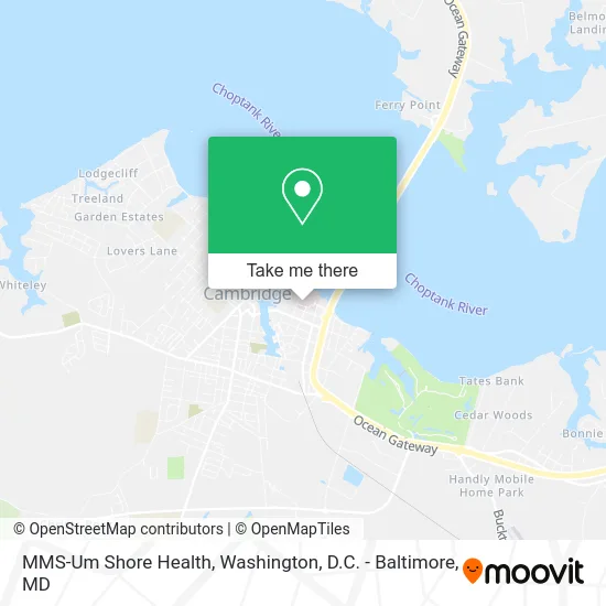 MMS-Um Shore Health map