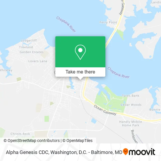 Alpha Genesis CDC map