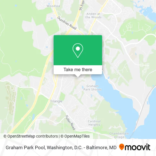 Graham Park Pool map