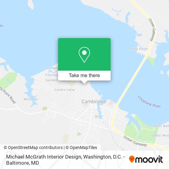 Michael McGrath Interior Design map