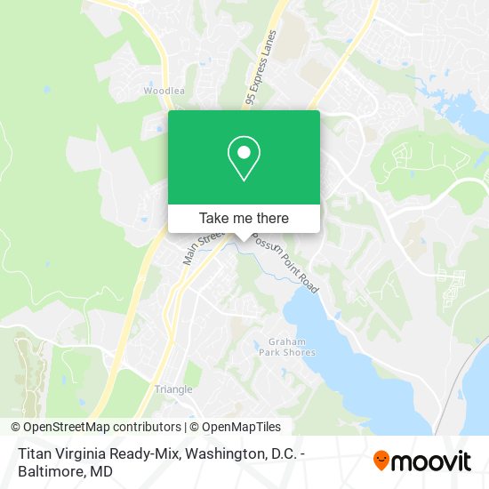 Titan Virginia Ready-Mix map