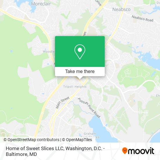 Home of Sweet Slices LLC map
