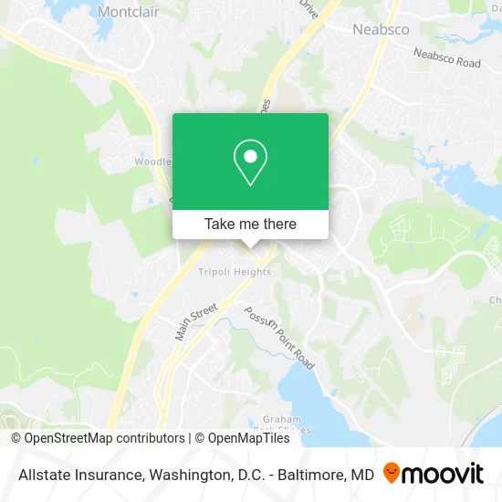 Allstate Insurance map