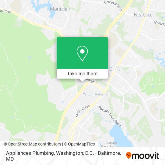 Mapa de Appliances Plumbing