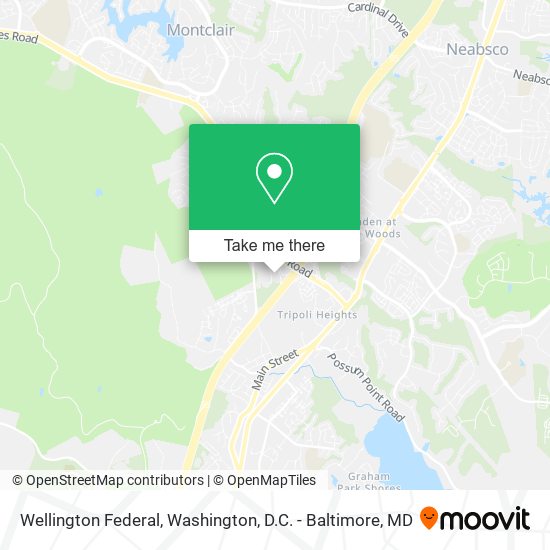 Mapa de Wellington Federal
