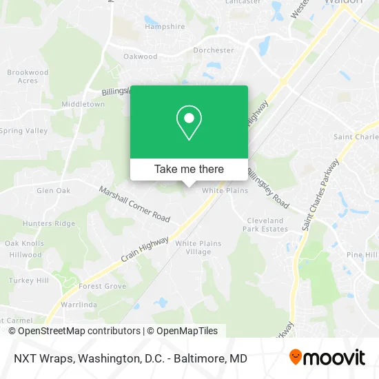 Mapa de NXT Wraps